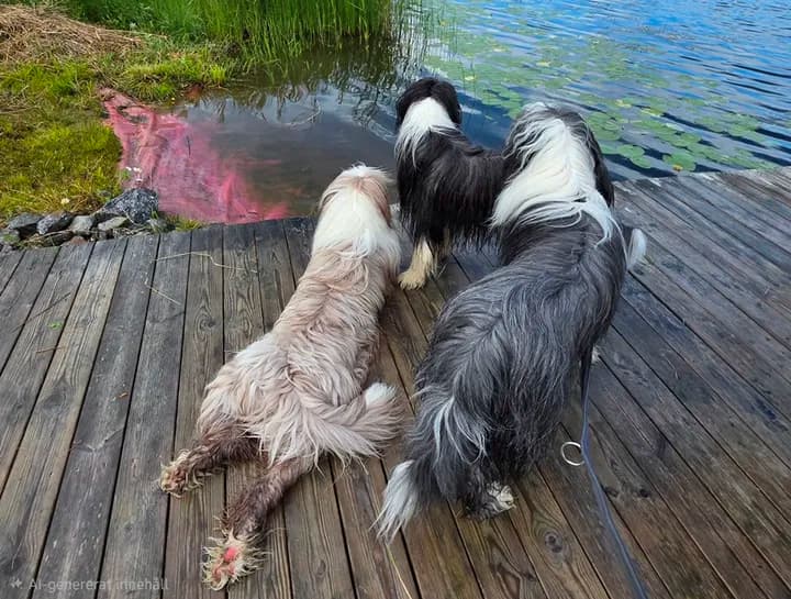 Månadens ras. Bearded Collie.